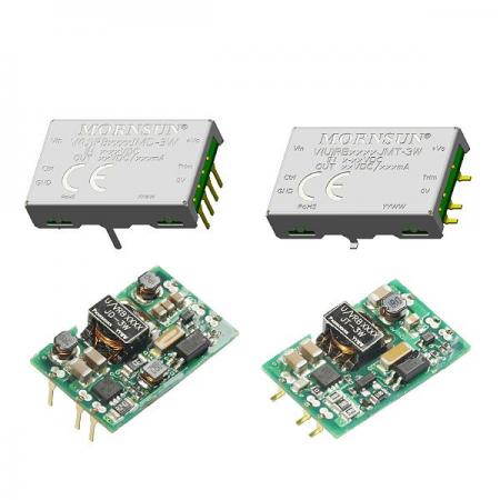 디바이스마트,전원/파워/배터리 > DC-DC 컨버터 모듈 > 강하형 모듈(실장) > 절연 스위칭 모듈,MORNSUN,URB2412JMD-3W DC/DC컨버터 강하형 3W 12V,강하형 / 3W / 입력:24(9~36)V / 출력: 12V / 전류: 200/0mA