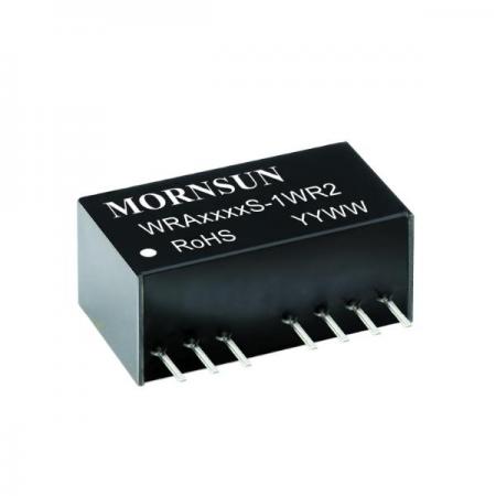 디바이스마트,전원/파워/배터리 > DC-DC 컨버터 모듈 > 강하형 모듈(실장) > 절연 스위칭 모듈,MORNSUN,WRB4812S-1WR2 DC/DC컨버터 강하형 1W 12V,강하형 / 1W / 입력:48(36~75)V / 출력: 12V / 전류: 83/4mA