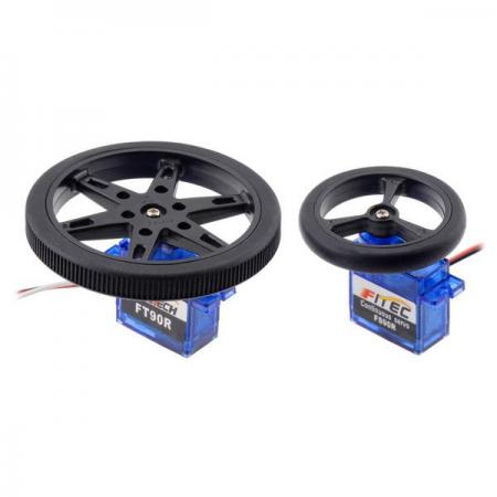 디바이스마트,기계/제어/로봇/모터 > 로봇부품 > 바퀴/휠,Pololu,Pololu Wheel for Micro Servo Splines (20T, 4.8mm) - 60×8mm, Red, 2-Pack #4911,빨강 / 60mm (2.36 인치) 휠 /  FEETECH의 FS90R, FT90R와 같이 20개의 톱니 와 4.8mm 직경의 마이크로 서보 스플라인에 장착 / 한쌍으로 제공