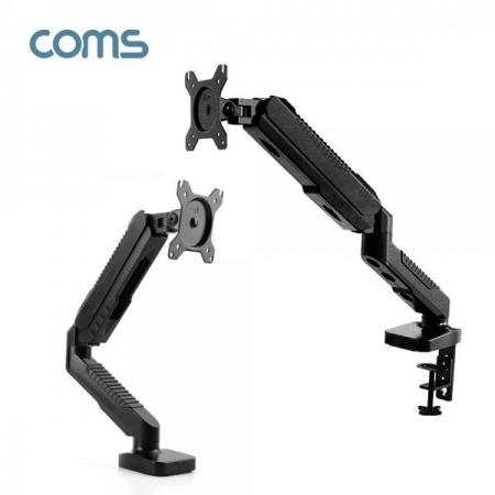 디바이스마트,,Coms,모니터 거치대 / 회전 삼관절 ARM형, 6.5kg(상하좌우) [VM521S],모니터 거치대 / 회전 삼관절 ARM형, 6.5kg(상하좌우)