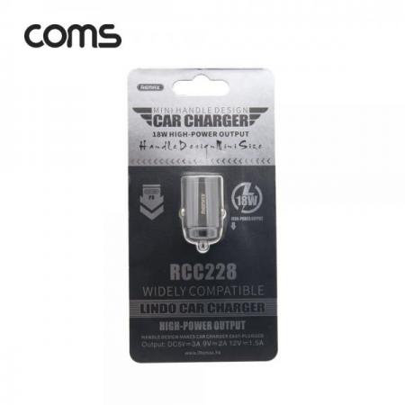 디바이스마트,사무/생활/서적 > 차량/생활/IOT > 차량내부용품 > 차량용 충전기,Coms,차량용 전원 시가잭(Type C) / QC 3.0 고속 충전기 / 시거잭 / 초소형 / 블랙 [BB465],차량용 전원 시가잭(Type C) / QC 3.0 고속 충전기 / 시거잭 / 초소형 / 블랙