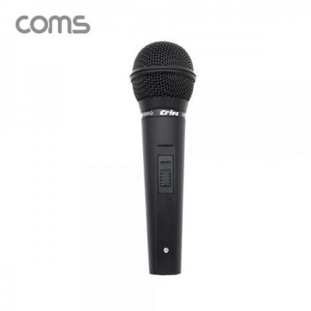 디바이스마트,컴퓨터/모바일/가전 > CCTV/프로젝터/영상장비 > 영상 관련 액세서리,Coms,고감도 유선 다이나믹 마이크 / Metal / 3.5mm / 케이블 3M [BB070],고감도 유선 다이나믹 마이크 / Metal / 3.5mm / 케이블 3M