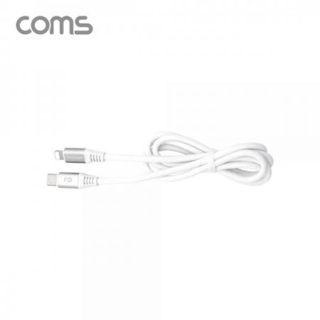 디바이스마트,케이블/전선 > USB 케이블 > OTG(FM) > USB C타입 OTG,Coms,USB 3.1(Type C) to 8핀 케이블 (USB-C M/8Pin M) / 1M / 5A [IF426],USB 3.1(Type C) to 8핀 케이블 (USB-C M/8Pin M) / 1M / 5A