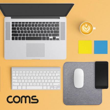 디바이스마트,컴퓨터/모바일/가전 > 키보드/마우스 > 마우스패드 > 손목보호패드,Coms,패브릭 마우스 패드 / Gray / 300 x 250 x 3 (mm) / 회색 [SM537],패브릭 마우스 패드 / Gray / 300 x 250 x 3 (mm) / 회색
