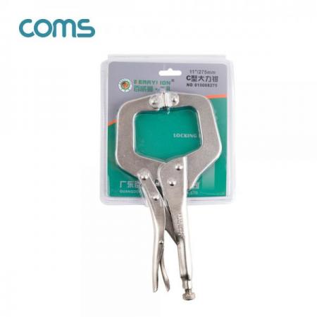 디바이스마트,수공구/전자공구/전동공구 > 작업공구 > 플라이어류 > 다용도플라이어,Coms,C형 락킹 플라이어 275mm / 클램프 / 로킹 [TB171],C형 락킹 플라이어 275mm / 클램프 / 로킹