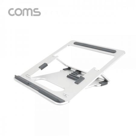 디바이스마트,,Coms,알루미늄 노트북 거치대 / 스탠드 / 받침대 / 접이식 / 5단 각도조절 [TB097],알루미늄 노트북 거치대 / 스탠드 / 받침대 / 접이식 / 5단 각도조절