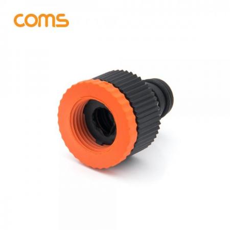 디바이스마트,컴퓨터/모바일/가전 > 가구/사무용품/공구 > 공구/공구자재 > 작업공구,Coms,나사형 호스 연결 아답터 / 3/4형 / 커넥터 / 수도꼭지 연결 / Black [HS005],나사형 호스 연결 아답터 / 3/4형 / 커넥터 / 수도꼭지 연결 / Black