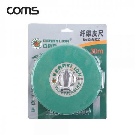 디바이스마트,컴퓨터/모바일/가전 > 가구/사무용품/공구 > 사무용품 > 칼/가위/자,Coms,릴 타입 원형 줄자 / 대형 줄자 / 30M [TB178],릴 타입 원형 줄자 / 대형 줄자 / 30M