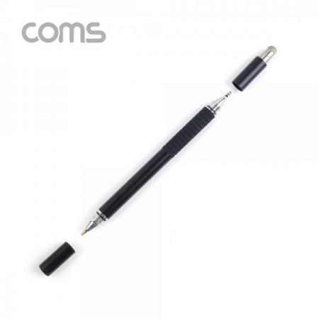 디바이스마트,컴퓨터/모바일/가전 > 스마트폰/스마트기기 > 모바일 주변기기 > 터치펜/터치장갑,Coms,스마트폰 터치펜(볼펜 포함) / 정전식 / 디스크형 / 펜 타입 / 스타일러스 / black [IF412],스마트폰 터치펜(볼펜 포함) / 정전식 / 디스크형 / 펜 타입 / 스타일러스 / black