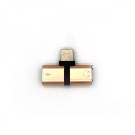 디바이스마트,케이블/전선 > USB 케이블 > 변환젠더(MF) 케이블,SZH,애플 8핀 듀얼 젠더 골드 [SZH-GEN12],애플 라이트닝 8핀 듀얼 젠더 / 규격 : 2 Lightning 8pin to Lightning 8pin / 크기 : 31×19mm / 색상 : 골드 / 소재 : 알루미늄