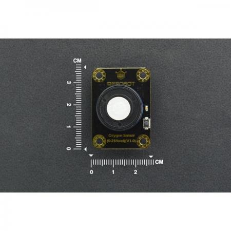 디바이스마트,오픈소스/코딩교육 > 아두이노 > 아두이노 센서모듈,DFROBOT,Gravity: I2C 산소 센서 [SEN0322],산소 감지 / 아두이노 우노, 라즈베리파이 호환 / 작동 전압 : 3.3~5.5VDC / 출력 신호 : 12C / 측정 범위 : 0~25% Vol / 분해능 : 0.15% Vol / 차원 : 37*27*24.5mm / 1.46*1.06*0.97inch