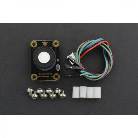 디바이스마트,오픈소스/코딩교육 > 아두이노 > 아두이노 센서모듈,DFROBOT,Gravity: I2C 산소 센서 [SEN0322],산소 감지 / 아두이노 우노, 라즈베리파이 호환 / 작동 전압 : 3.3~5.5VDC / 출력 신호 : 12C / 측정 범위 : 0~25% Vol / 분해능 : 0.15% Vol / 차원 : 37*27*24.5mm / 1.46*1.06*0.97inch