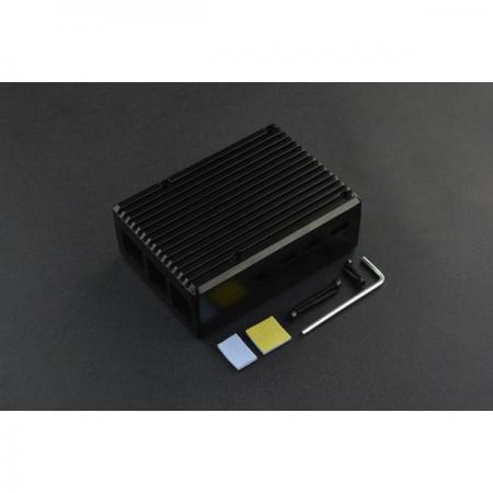 디바이스마트,오픈소스/코딩교육 > 라즈베리파이 > 라즈베리파이 케이스,DFROBOT,라즈베리파이4B 쿨링 케이스 [FIT0660],라즈베리 파이 4B 1G / 2G / 4G / 8G와 호환 / 재질 : 알루미늄 합금 / 사이즈 : 90*63*31mm / 3.54*2.48*1.22inch