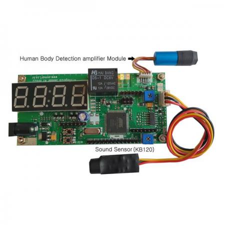 디바이스마트,MCU보드/전자키트 > 개발용 장비 > AVR용 개발장비,(주)케이 벨,AVR 센서 개발 키트 ( AVR Sensor Kit ),아날로그 신호 분석, C언어 프로그래밍 학습 키트