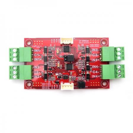 디바이스마트,MCU보드/전자키트 > 전원/신호/저장/응용 > ADC/DAC,비트버스,AD Analog Input Board,MCP3424를 사용한 4채널 AD Analog 신호를 I2C 통신을 통해 읽을 수 있는 보드입니다. (전류와 전압 측정)