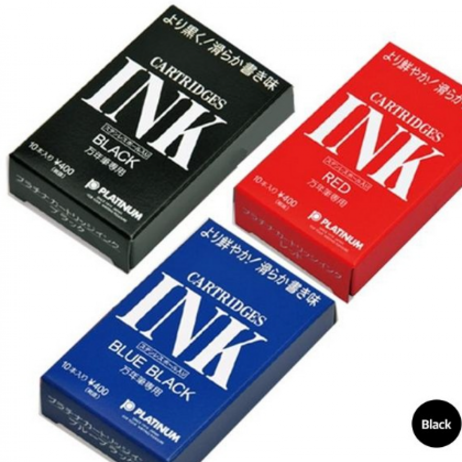 플래티넘 뉴 프레피 만년필 카트리지(10개입/0.3mm)