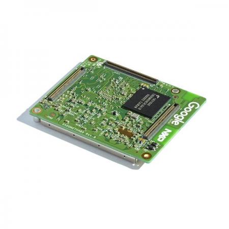 디바이스마트,MCU보드/전자키트 > 인공지능/임베디드/산업용 > 인공지능/머신러닝 > 인공지능 개발보드/모듈/키트,Google,Google Coral System-on-Module (SoM) 8GB eMMC+1GB RAM [G650-04474-01],40x48mm의 작은 모듈에 가속화된 머신러닝 어플리케이션이 모두 통합된 구글 코랄 엣지 TPU 올인원 시스템 / NXP i.MX 8M SoC (quad Cortex-A53, Cortex-M4F) / 1 GB LPDDR4 RAM / Wi-Fi 2x2 MIMO (802.11b/g/n/ac 2.4/5GHz) /  Bluetooth 4.2 / 48mm x 40mm x 5mm