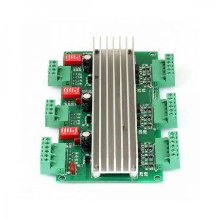 디바이스마트,기계/제어/로봇/모터 > 모터드라이버 > 스텝모터 드라이버 > 브랜드(모터뱅크) 스텝모터 드라이버,MotorBank,3축 스텝모터 드라이버 4A 32분주 MSD-223 2상 마이크로스텝 스테핑모터 드라이버,3축 스테핑모터 드라이버 고출력 4A 32분주(6400pulse) MSD-223 2상 스텝모터 드라이버 고성능