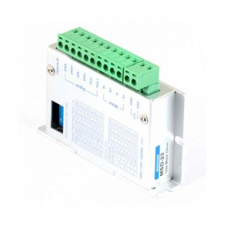 디바이스마트,기계/제어/로봇/모터 > 모터드라이버 > 스텝모터 드라이버 > 브랜드(모터뱅크) 스텝모터 드라이버,MotorBank,마이크로스텝 2상 스테핑모터 드라이버 MSD-23 32분주 3A,컴팩트 타입 DC12~24V 3A 32분주(6400) 고성능 마이크로스텝 MSD-23 96x55x20mm 105g