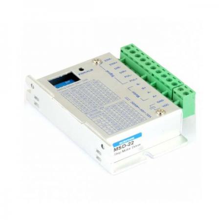 디바이스마트,기계/제어/로봇/모터 > 모터드라이버 > 스텝모터 드라이버 > 브랜드(모터뱅크) 스텝모터 드라이버,MotorBank,마이크로스텝 2상 스테핑모터 드라이버 MSD-22 32분주 2.2A,컴팩트 타입 DC12~24V 2.2A 32분주(6400) 고성능 마이크로스텝 MSD-22 86x55x20mm 105g