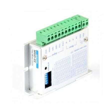 디바이스마트,기계/제어/로봇/모터 > 모터드라이버 > 스텝모터 드라이버 > 브랜드(모터뱅크) 스텝모터 드라이버,MotorBank,마이크로스텝 2상 스테핑모터 드라이버 MSD-22 32분주 2.2A,컴팩트 타입 DC12~24V 2.2A 32분주(6400) 고성능 마이크로스텝 MSD-22 86x55x20mm 105g