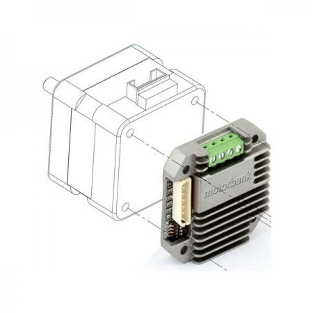 디바이스마트,기계/제어/로봇/모터 > 모터드라이버 > 스텝모터 드라이버 > 브랜드(모터뱅크) 스텝모터 드라이버,MotorBank,일체형 42각 2상 스테핑모터 드라이버 SBD-10 스텝모터 부착형,일체형 2상 바이폴라 스테핑모터 32분주 마이크로스텝 드라이버 - Voltage : DC11V~28V- Current : 2A- Microstep : 1, 2, 4, 8, 16, 32(6400)- 비젼시스텝, 반도체장비, 의료기기, 측정기등