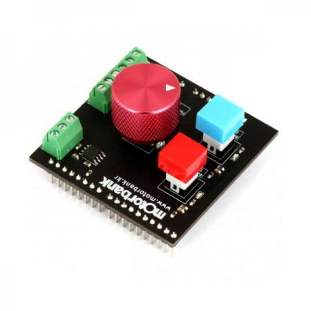 디바이스마트,기계/제어/로봇/모터 > 모터드라이버 > DC모터 드라이버 > 100W 이하 DC모터 드라이버,MotorBank,아두이노 모터드라이버 교육용,산업용 확장쉴드 MAS-001,MAS-001은 다양한 모터 드라이버를 손쉽게 아두이노로 제어할 수 있도록 해주는 중계 기판입니다. 또한 아두이노에서 RS-485 통신을 할 수 있게 확장해 주어, 기존 아두이노에서는 제어할 수 없었던 고성능 드라이버들을 제어할 수 있게 해 줍니다.