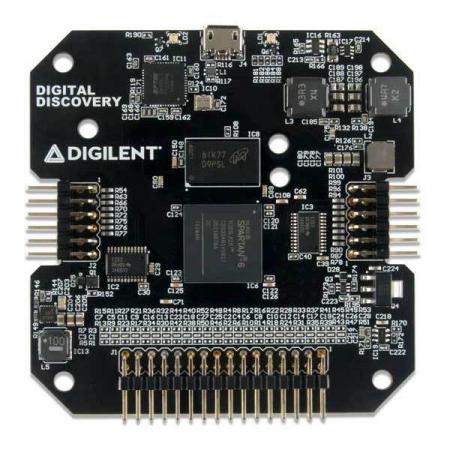 디바이스마트,MCU보드/전자키트 > 프로세서/개발보드 > Digilent > Scope, DAQ 및 장비,Digilent,Digital Discovery with High Speed Adapter and 16 Logic Probes 240-127,240-127 / 로직분석기 및 패턴 생성기가 결합된 계측기 + 고속 어댑터 세트 상품 / 최대 24개의 고속 로직 프로브에 액세스 가능 / 최대 800MS / s의 샘플 속도를 높일 수 있음