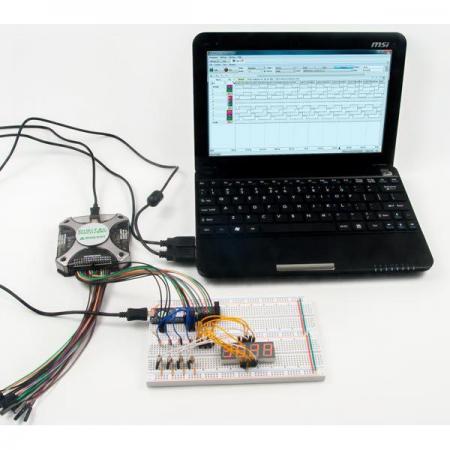디바이스마트,MCU보드/전자키트 > 프로세서/개발보드 > Digilent > Scope, DAQ 및 장비,Digilent,Digital Discovery with High Speed Adapter and 16 Logic Probes 240-127,240-127 / 로직분석기 및 패턴 생성기가 결합된 계측기 + 고속 어댑터 세트 상품 / 최대 24개의 고속 로직 프로브에 액세스 가능 / 최대 800MS / s의 샘플 속도를 높일 수 있음