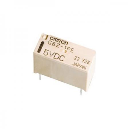디바이스마트,스위치/부저/전기부품 > 릴레이 > 시그널 릴레이,OMRON,G6Z-1F DC12,시그널 릴레이 / 접촉형식 : SPDT-NO, NC (1 Form C) / 코일 전압 : 12VDC / 코일 전류 : 16.7mA / 코일 저항 : 720Ω / 코일 전력 : 200mW / 스위칭 전압(AC) : 30VAC / 스위칭 전류(AC) : 0.1A / 스위칭 전압(DC) : 30VDC / 스위칭 전류(DC) : 0.1A