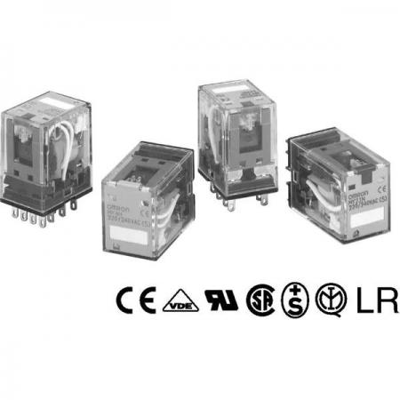 디바이스마트,스위치/부저/전기부품 > 릴레이 > 파워 릴레이,OMRON,파워 릴레이 MY4-02 DC24,파워 릴레이 / 접촉형식 : 4PDT-NO, NC (4 Form C) / 코일 전압 : 24VDC / 코일 저항 : 662Ω / 코일 작동 전류 : 36.3mA / 코일 전력 : 900mW / 스위칭 전압(AC) : 220VAC / 스위칭 전류(AC) : 5A / 스위칭 전압(DC) : 24VDC / 스위칭 전류(DC) : 5A