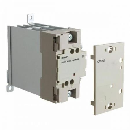 디바이스마트,스위치/부저/전기부품 > 릴레이 > 무접점(SSR) 릴레이,OMRON,G3PA-430B-VD-2 DC5-24,무접점 릴레이 / 타입 : din rail / 접촉형식 : SPST-NO (1 Form A) / 입력 방식 : DC / 출력 방식 : AC / 입력 전압 범위 : 12~24VDC / 입력 전류 : 7mA / 출력 전압 범위 : 200~480VAC / 출력 전류 : 0.5~30A / 권장 작동온도 : -30℃ ~ 80℃