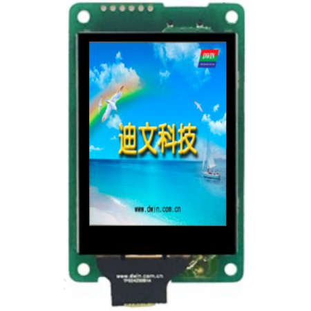 디바이스마트,LED/LCD > LCD COLOR > 칼라터치 LCD패널 > 3.5인치 이하 컬러터치 LCD패널,DWIN,[DWIN] DMG32240C024_03WTC( 2.4인치 320xRGBx240, 18bit 262K Colors, TN Screen, CTP, DGUSII/TA LCM ),2.4" 정전식 터치 스크린 / 320x240 / DGUSII/TA 프로그램 / 76.2(W)x47.8(H)x11.2(T)mm