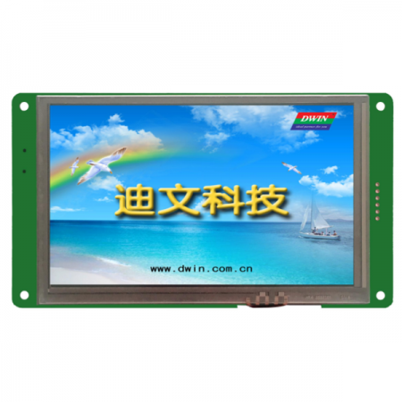 디바이스마트,LED/LCD > LCD COLOR > 칼라터치 LCD패널 > 6인치 컬러터치 LCD패널,DWIN,[DWIN] DMG80480C050_03WTR  ( 5.0인치 800xRGBx480, 24bit 16.7M Colors, TN Screen, RTP, DGUSII/TA LCM ),5.0" 4선 압전식 터치 스크린 / 800x480 / DGUSII/TA 프로그램 / 143.5(W)x80.9(H)x15.4(T)mm