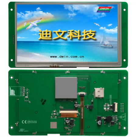 디바이스마트,LED/LCD > LCD COLOR > 칼라터치 LCD패널 > 8인치 컬러터치 LCD패널,DWIN,[DWIN] DMG80480C070_03WTR  ( 7.0인치 800xRGBx480, 24bit 16.7M Colors, TN Screen, RTP, DGUSII/TA LCM ),7.0" 4선 압전식 터치 스크린 / 800x480 / DGUSII/TA 프로그램 / 190.5(W)x105.4(H)x16.3(T)mm