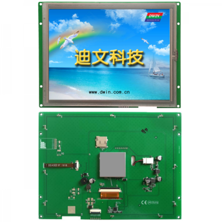 디바이스마트,LED/LCD > LCD COLOR > 칼라터치 LCD패널 > 8인치 컬러터치 LCD패널,DWIN,[DWIN] DMG80600C080_03WTR  ( 8.0인치 800xRGBx600, 24bit 16.7M Colors, TN Screen, RTP, DGUSII/TA LCM ),8.0" 4선 압전식 터치 스크린 / 800x600 / DGUSII/TA 프로그램 / 199.4(W)x148.8(H)x16.4(T)mm