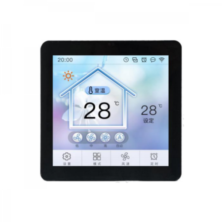 디바이스마트,LED/LCD > LCD COLOR > 칼라터치 LCD패널 > 6인치 컬러터치 LCD패널,DWIN,[DWIN] TC040C11U04 ( 4.0인치 480xRGBx480, 24bit 16.7M Colors, IPS Screen, Thermostat, CTP, Case Type, 220VAC, DGUSII/TA LCM ),4.0" 정전식 터치 스크린 / 480x480 / DGUSII/TA 프로그램 / 88.0(W)x88.0(H)x44.8(T)mm