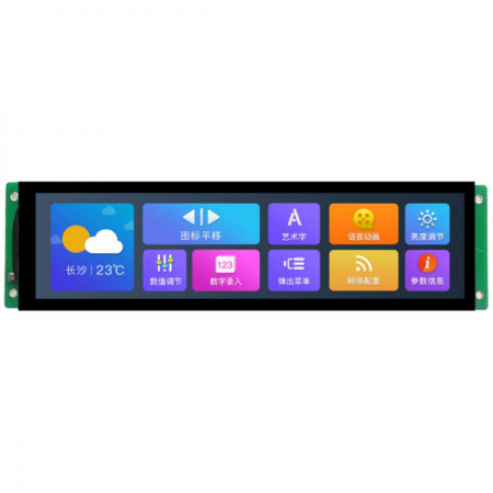 디바이스마트,LED/LCD > LCD COLOR > 칼라터치 LCD패널 > 8인치 컬러터치 LCD패널,DWIN,[DWIN] DMG19480C088_03WTC  ( 8.8인치 1290xRGBx480, 24bit 16.7M Colors, IPS Screen, CTP, DGUSII/TA LCM ),8.8" 정전식 터치 스크린 / 1290x480 / DGUSII/TA 프로그램 / 252.0(W)x65.4(H)x17.0(T)mm