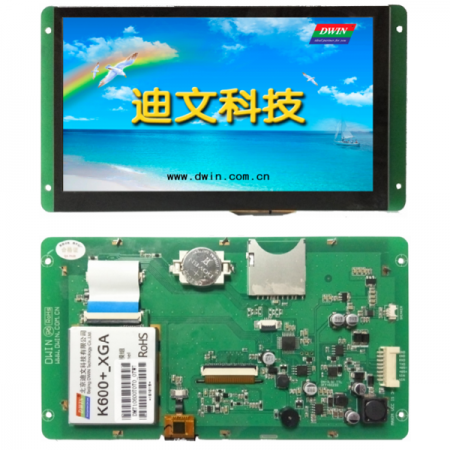 디바이스마트,LED/LCD > LCD COLOR > 칼라터치 LCD패널 > 8인치 컬러터치 LCD패널,DWIN,[DWIN] DMT10600T070_07WT ( 광 시야각 정전식 7.0인치 1024xRGBx600, 65K Colors, DGUS LCM),광시야각 IPS 7.0" 정전식 터치 스크린 / 1024x600 / DGUS 간편 프로그램 / 음성 재생 기능.