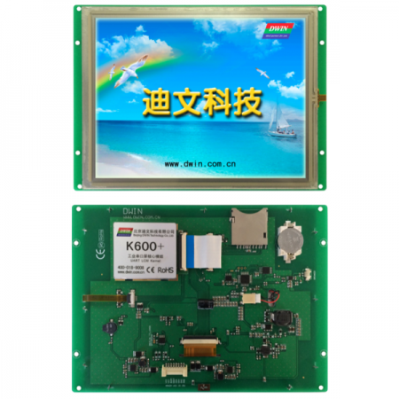 디바이스마트,LED/LCD > LCD COLOR > 칼라터치 LCD패널 > 8인치 컬러터치 LCD패널,DWIN,[DWIN] DMT80600T080_09WT ( SunLight 8.0인치 800xRGBx600, 65K Colors, DGUS LCM ),8.0" 4선 저항막 터치 스크린, Sunlight LCD(1000 nit) / 800x600 / DGUS 간편 프로그램 / 음성 재생 기능