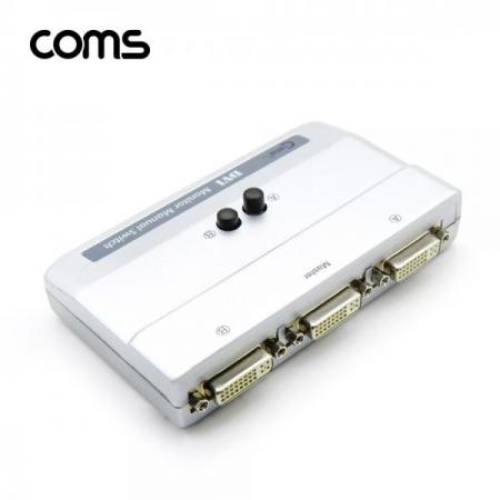 디바이스마트,컴퓨터/모바일/가전 > 네트워크/케이블/컨버터/IOT > KVM스위치/분배기/선택기 > 기타 선택기/분배기,Coms,DVI 모니터 수동 선택기 2:1 (DVI Single 지원용) [LC089],DVI 모니터 수동 선택기 2:1 (DVI Single 지원용)