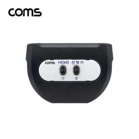 디바이스마트,컴퓨터/모바일/가전 > 네트워크/케이블/컨버터/IOT > KVM스위치/분배기/선택기 > 기타 선택기/분배기,Coms,HDMI 수동 선택기 2:1 [LC523],HDMI 수동 선택기 2:1