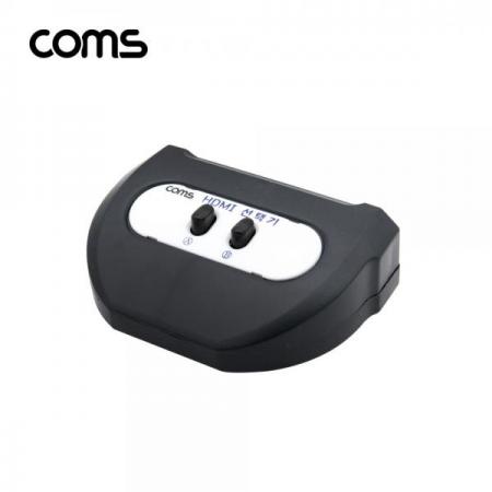 디바이스마트,컴퓨터/모바일/가전 > 네트워크/케이블/컨버터/IOT > KVM스위치/분배기/선택기 > 기타 선택기/분배기,Coms,HDMI 수동 선택기 2:1 [LC523],HDMI 수동 선택기 2:1