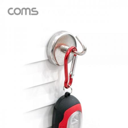 디바이스마트,화학/산업/안전 > 철물/장식 > 상가/매장 부속 > 진열,Coms,자석 후크(10pcs) / 최대 하중 : 8Lbs(3.6kg) / 1.5형 / 10개입 [TB135],자석 후크(10pcs) / 최대 하중 : 8Lbs(3.6kg) / 1.5형 / 10개입