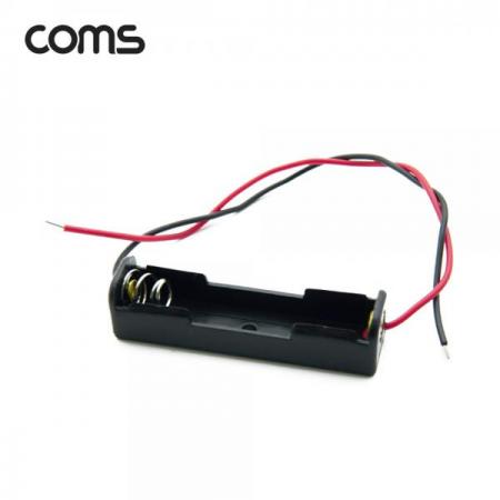 디바이스마트,전원/파워/배터리 > 배터리/배터리홀더 > 배터리홀더 Holder > AA용 홀더,Coms,건전지 홀더 / 배터리 홀더 / 2선 전원 / AAA x 1ea [JS631],건전지 홀더 / 배터리 홀더 / 2선 전원 / AAA x 1ea