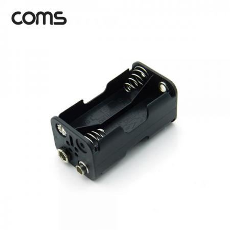 디바이스마트,전원/파워/배터리 > 배터리/배터리홀더 > 배터리홀더 Holder > AA용 홀더,Coms,건전지 홀더, AAx4ea, 9V(6F22)타입전원 [JS638],건전지 홀더/ AAx4ea/ 9V(6F22)타입전원