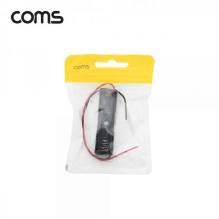 디바이스마트,전원/파워/배터리 > 배터리/배터리홀더 > 배터리홀더 Holder > AA용 홀더,Coms,건전지 홀더 / 배터리 홀더 / 2선 전원 / AA x 1ea [JS641],건전지 홀더 / 배터리 홀더 / 2선 전원 / AA x 1ea