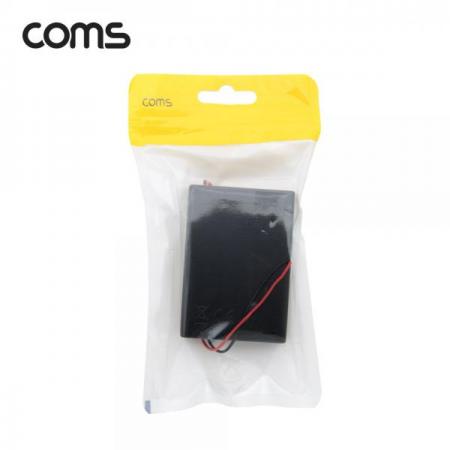 디바이스마트,전원/파워/배터리 > 배터리/배터리홀더 > 배터리홀더 Holder > AA용 홀더,Coms,건전지 홀더 케이스 / 배터리 홀더 / AA x 3ea / 2선 전원 제작용 / On/Off스위치 [JS642],건전지 홀더 케이스 / 배터리 홀더 / AA x 3ea / 2선 전원 제작용 / On/Off스위치