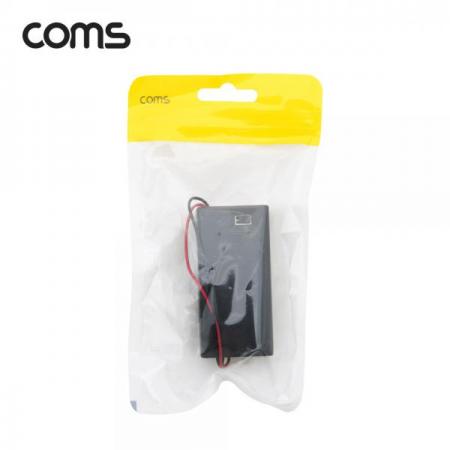 디바이스마트,전원/파워/배터리 > 배터리/배터리홀더 > 배터리홀더 Holder > 9V 배터리용 스냅/홀더,Coms,건전지 홀더 케이스 / 배터리 홀더 / 9V(6F22) / 2선 전원 제작용 / On/Off스위치 [JS635],건전지 홀더 케이스 / 배터리 홀더 / 9V(6F22) / 2선 전원 제작용 / On/Off스위치