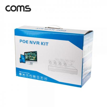 디바이스마트,컴퓨터/모바일/가전 > CCTV/프로젝터/영상장비 > CCTV/네트워크카메라,Coms,4채널 NVR CCTV IP 카메라 녹화기 풀패키지 / PoE 기능지원 / 300만화소 카메라 [WN004],4채널 NVR CCTV IP 카메라 녹화기 풀패키지 / PoE 기능지원 / 300만화소 카메라